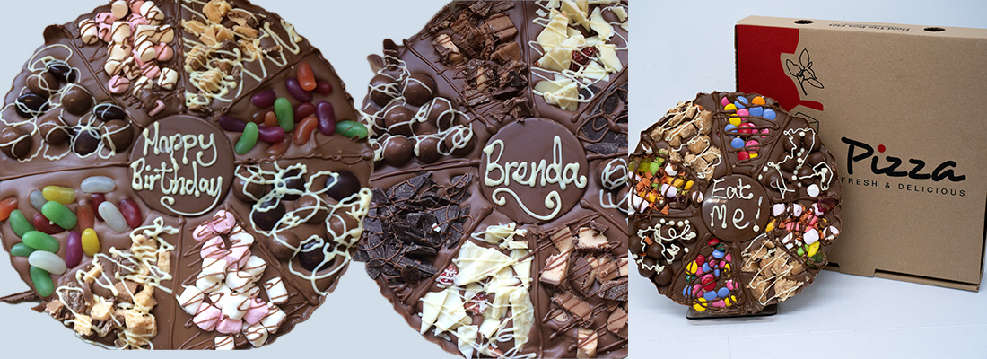 Personalised Chocolate Pizza Personalised Chocolate Pizza